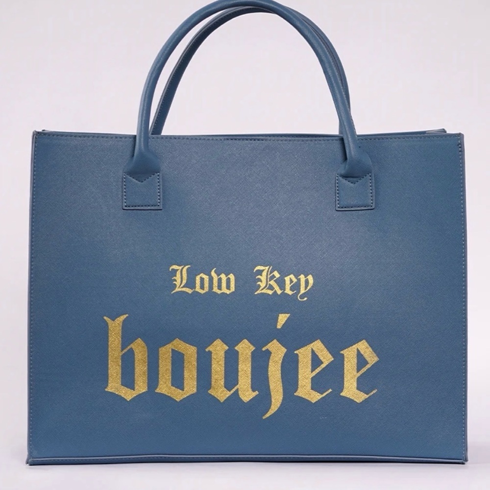 Denim Blue - Low Key Bougee Tote NWT